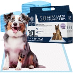 Extra Large Dog Training Pads, 28 x 30-in, Lavender Scented, 50 count