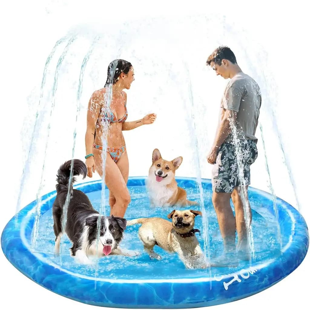 Chill Out Sprinkler Fun Mat Dog Toy, X-Large