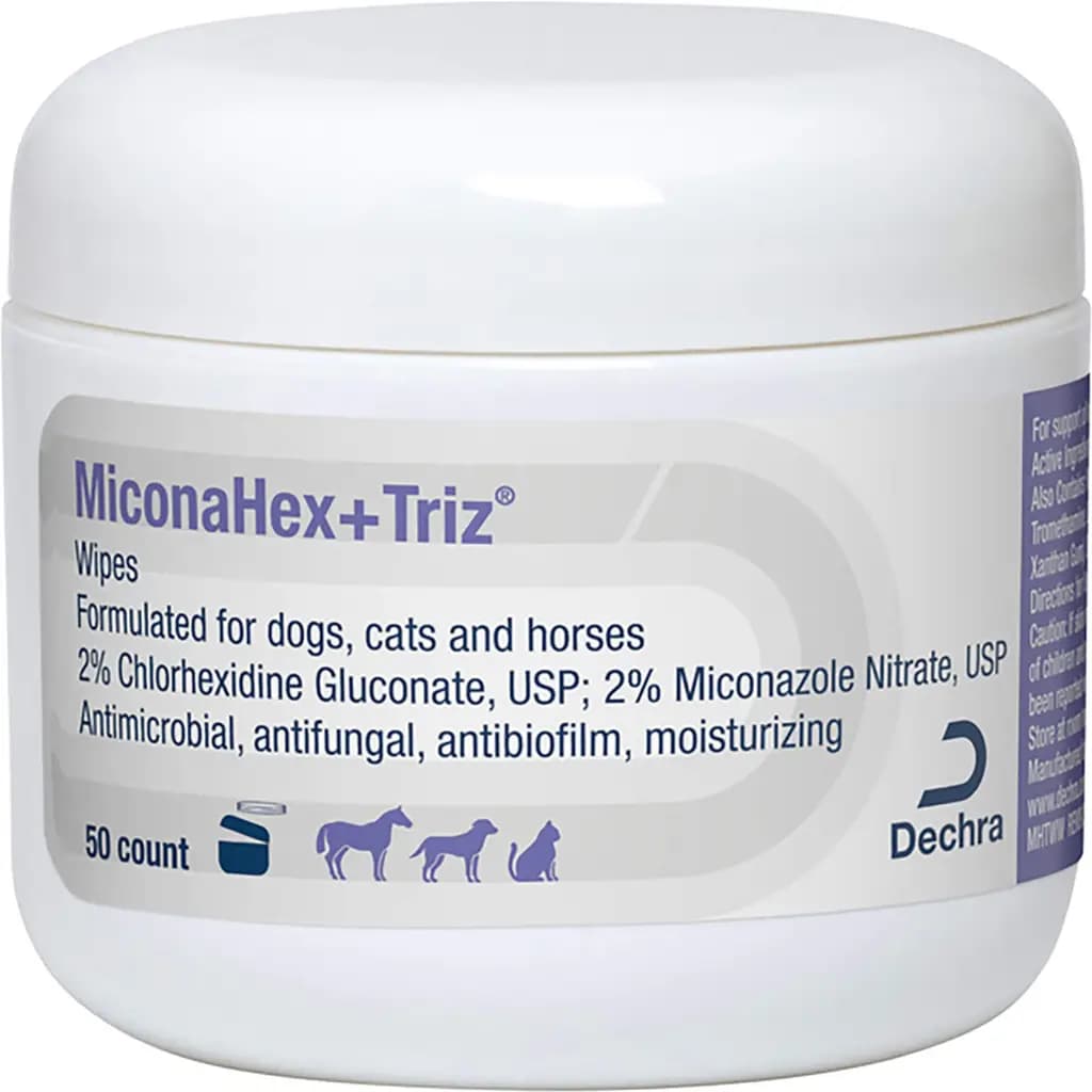 Wipes for Dogs, Cats & Horses, 50 count