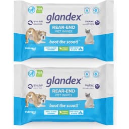 Glandex Boot the Scoot Rear End Anal Gland Cleaning & Deodorizing Hygienic Dog & Cat Wipes, 200 count