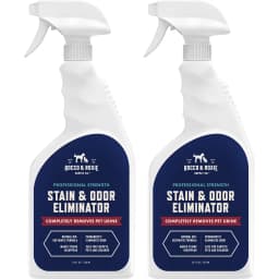 Professional Strength Pet Stain & Odor Eliminator, 24-fl oz spray, bundle of 2