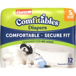 Hartz Comfitables Male & Female Dog Diapers, Small: 10 to 15.5-in waist, 12 count