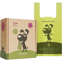 Earth Rated Dog Poop Bags with Handles, Lavender Scented, 720 Handle Bags
