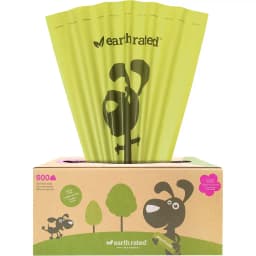 Earth Rated Dog Poop Bags, Thick Grab & Go Single Roll, Lavender Scented, 600 Bags