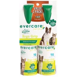 Extreme Stick Ergo Grip Pet Lint Roller, 70 sheets (twin pack)