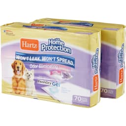 Hartz Home Protection Odor Eliminating Dog Pee Pads, 21 x 21-in, 140 count (original), Lavender Scented