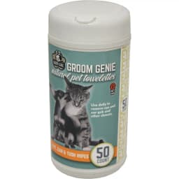 Multipet Groom Genie Eye, Ear & Tush Dog Wipes, 50 count