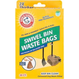 Swivel Bin Waste Bags, 60 count