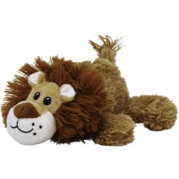 Cozie Nate the Lion Plush Squeaky Dog Toy, Medium