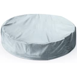 KOPEKS Foldable Plastic Pool Cover, Gray, Medium