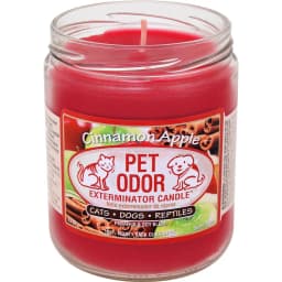 Pet Odor Exterminator Cinnamon Apple Deodorizing Candle, 13-oz jar