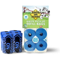 Bags on Board Bag Refill Pack, 60 count