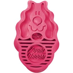 Dog ZoomGroom Multi-Use Brush, Raspberry, Small/Puppy