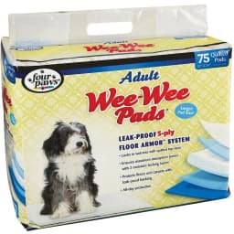 Wee-Wee Pads Adult Dog Pee Pads, 24 x 24-in, 75 count, Original, Unscented