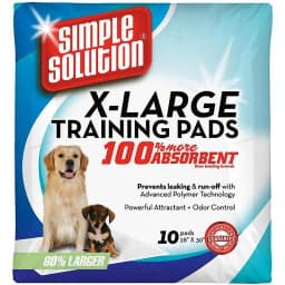 Simple Solution Extra Large Training Pads, 28 inch x 30 inch, 10 count