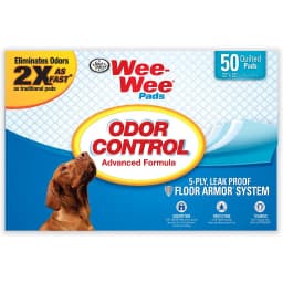 Four Paws Odor Control Advanced Formula Dog Training Pads, 22 x 23-in, 50 count, Unscented