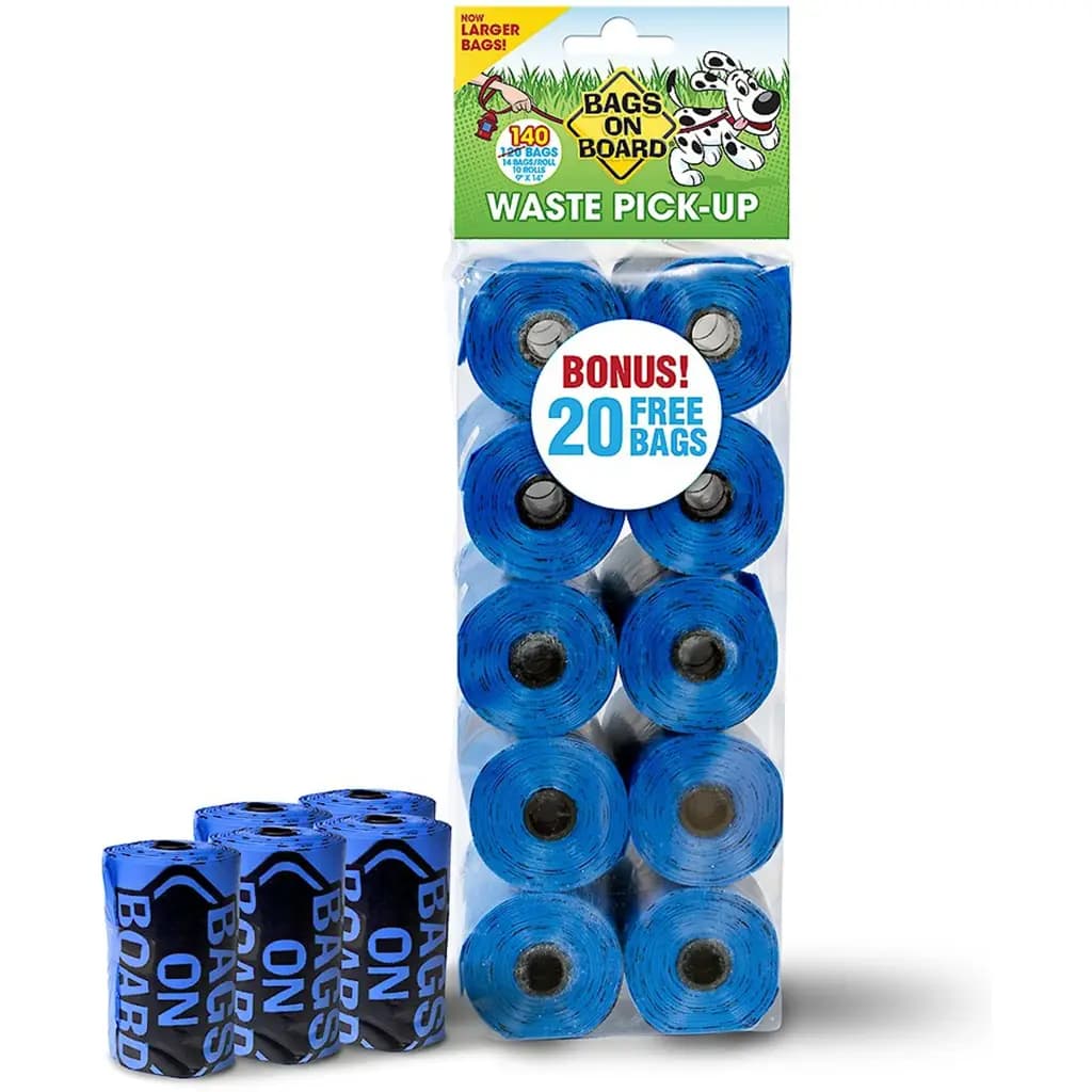 Bags on Board Bag Refill Pack, 140 count