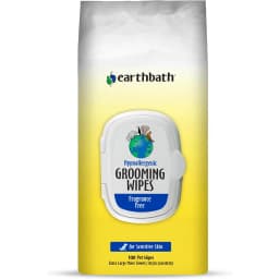 Earthbath Hypo-Allergenic Fragrance Free Cat & Dog Grooming Wipes, 100 count