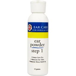 Miracle Care Step 1 Ear Care, Ear Powder for Dogs & Cats, 12-g bottle