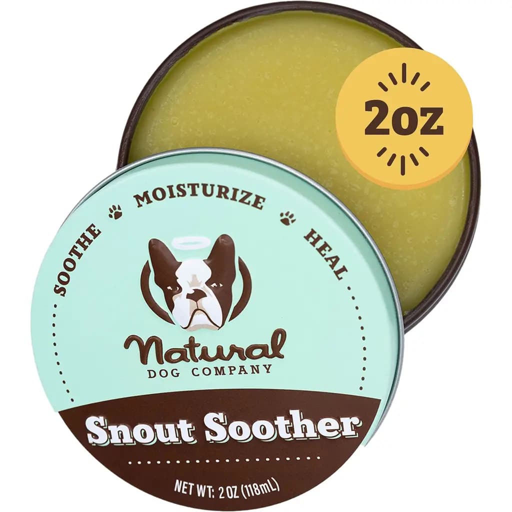 Natural Dog Company Snout Soother Dog Healing Balm, 2-fl oz tin