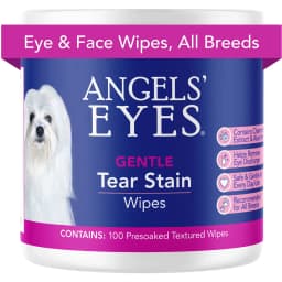 Face Eye & Paw Cleansing & Tear Stain Wipe for Dogs & Cats, 100 Count