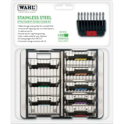Wahl Stainless Steel Attachment Combs Kit for Detachable Blades, 16 count