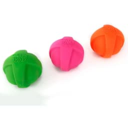 Hartz Dura Play Ball Squeaky Latex Dog Toy, Color Varies, 3 count, Large