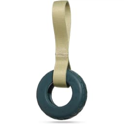 Super Chewer Ruff Tuff Tire Swing for Aggressive Chewers Squeaky Dog Chew Toy, Medium/Large