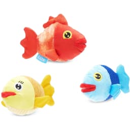 The Groupers 3-in-1 Squeaky Plush Dog Toy