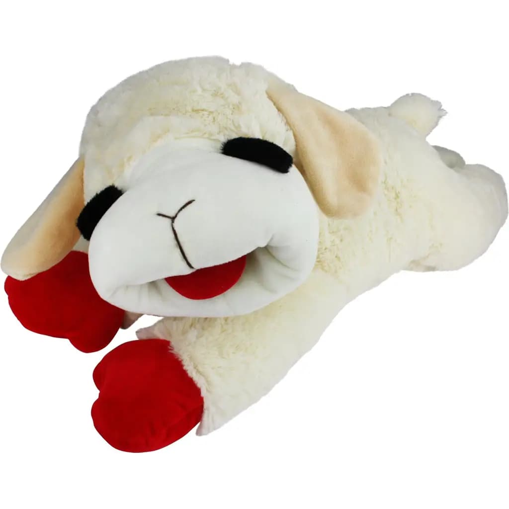 Lamb Chop Squeaky Plush Dog Toy, Jumbo