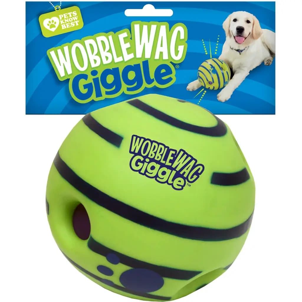 Wobble Wag Giggle Ball Dog Toy
