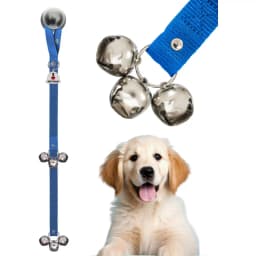 Potty Bells Original Dog Doorbell, Blue