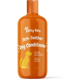 Zesty Paws Itch Soother Dog Conditioner with Oatmeal & Aloe Vera, for Skin Moisture & Shiny Coats, 16-fl oz bottle