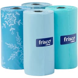 Frisco Winter Snow Print Poop Bags