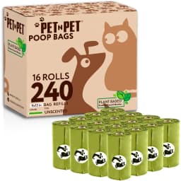 Plant-based Dog Poop Bags, 240 count