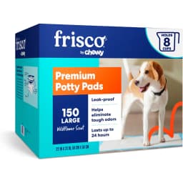 Frisco Large Premium Dog Training & Potty Pads, 22 x 23-in, Scented, 150 count