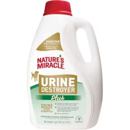 Nature's Miracle Enzymatic Formula Urine Destroyer Plus Dog Stain & Odor Remover, 1-gal bottle