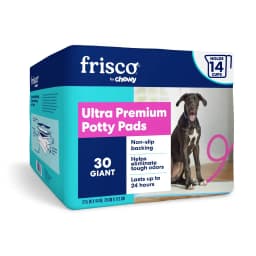 Frisco Giant Ultra Premium Non-Skid Dog Training & Potty Pads, 27.5 x 44-in, Unscented, 30 count