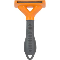 Long Hair Dog Deshedding Tool, Orange, Medium