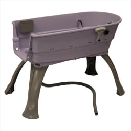 Booster Bath Elevated Dog Bathing & Grooming Center, Large, Lilac