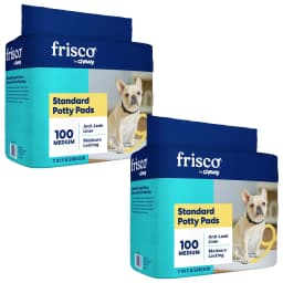 Frisco Medium Dog Training & Potty Pads, 21 x 21-in, Unscented, 200 count