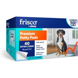 Frisco X-Large Premium Dog Training & Potty Pads, 28 x 34-in, Unscented, 40 count, Mermaid Print