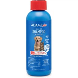 Adams Plus Flea & Tick Shampoo Sensitive Skin for Cats & Dogs, 6-fl oz bottle