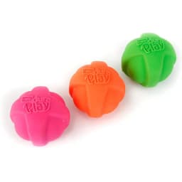 Hartz Dura Play Ball Squeaky Latex Dog Toy, Color Varies, 3 count, Small