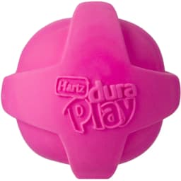 Hartz Dura Play Ball Squeaky Latex Dog Toy, Color Varies, Small