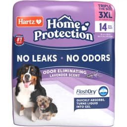 Hartz Home Protection No Odor No Leaks Lavendar Scented 3X-Large Dog Pads, 36 x 36-in, 14 count