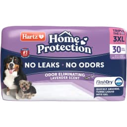 Hartz Home Protection No Odor No Leaks Lavendar Scented 3X-Large Dog Pads, 36 x 36-in, 30 count