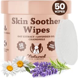 Skin Soother Dog Grooming Wipes, 50 count