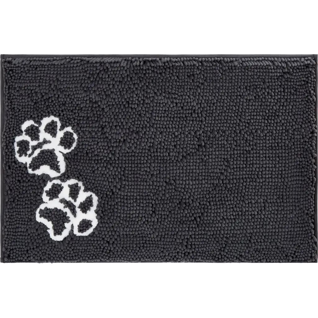 Frisco Microfiber Chenille Paw Print Mat, Large