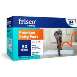 Frisco Giant Premium Dog Training & Potty Pads, 27.5 x 44-in, Unscented, 50 count